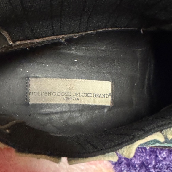 Golden Goose distressed blue western ankle boots in preowned condition 36 (6) - Picture 4 of 9